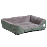 Paw Printed Pet Bed