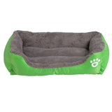 Paw Printed Pet Bed