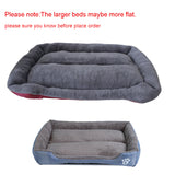 Paw Printed Pet Bed