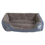 Paw Printed Pet Bed