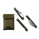 Mini Portable Outdoor Tableware Folding Tool Cutlery